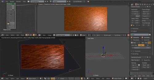 Wood shader preview image
